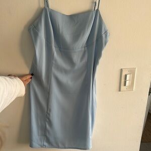 Light Blue Slip Dress